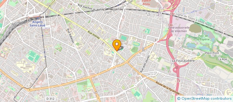 localisation de l'entreprise MONDONVILLE 26 PIBRAC à ANGERS