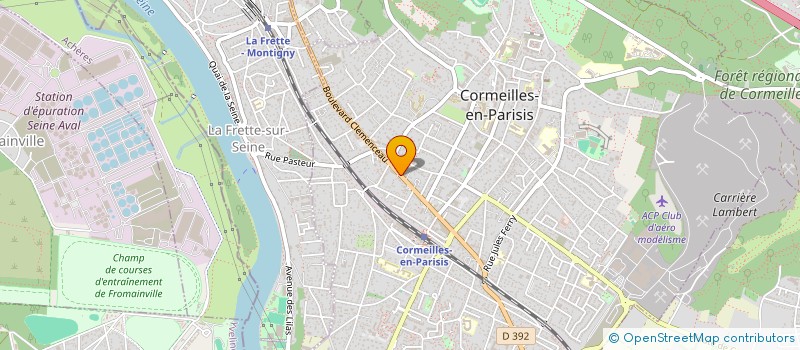 localisation de l'entreprise MONDOR  CORMEILLES-EN-PARISIS