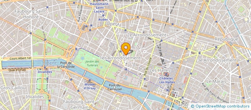 localisation de l'entreprise MONDOTEL à PARIS