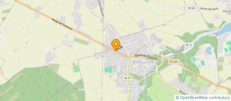 localisation de l'entreprise MONDOVET  MONDONVILLE