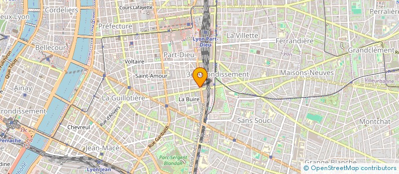 localisation de l'entreprise MONDRAGON  LYON