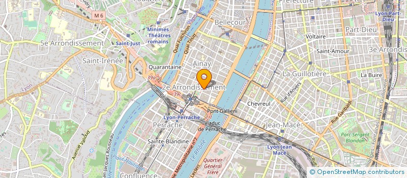 localisation de l'entreprise MONDRIAN  LYON