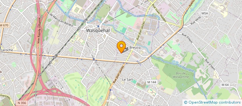 localisation de l'entreprise MONDRIAN  VILLENEUVE-D'ASCQ