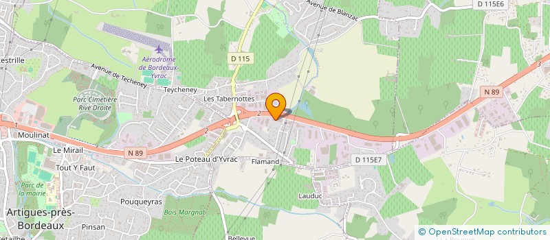 localisation de l'entreprise MONDSOM  YVRAC