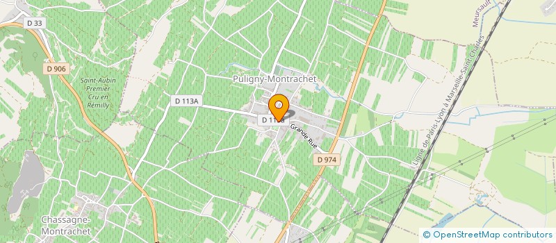localisation de l'entreprise MONDYS  PULIGNY-MONTRACHET