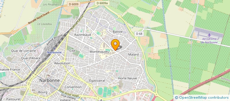 localisation de l'entreprise MONE à NARBONNE