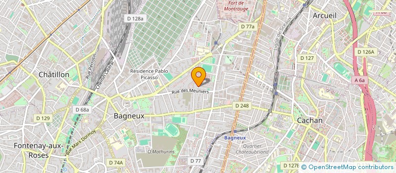 localisation de l'entreprise MONE CONSULTING à BAGNEUX