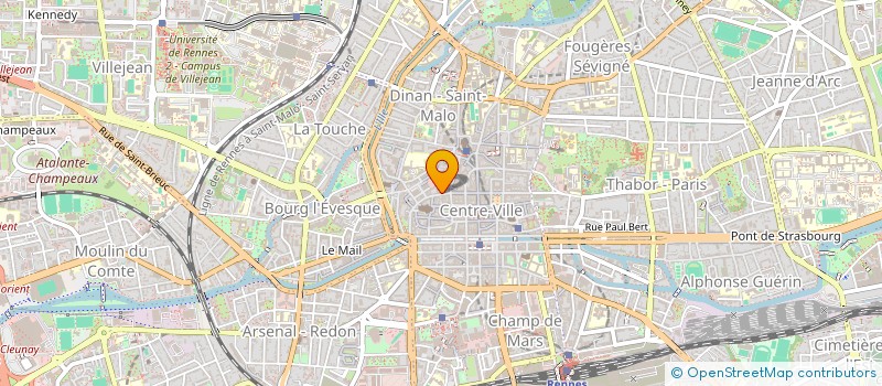 localisation de l'entreprise MONE OUEST à RENNES