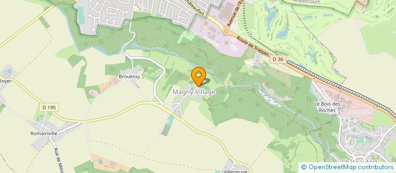 localisation de l'entreprise MONEAM  MAGNY-LES-HAMEAUX