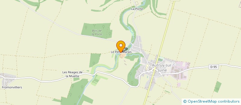 localisation de l'entreprise MONEDEN  AUTRUY-SUR-JUINE