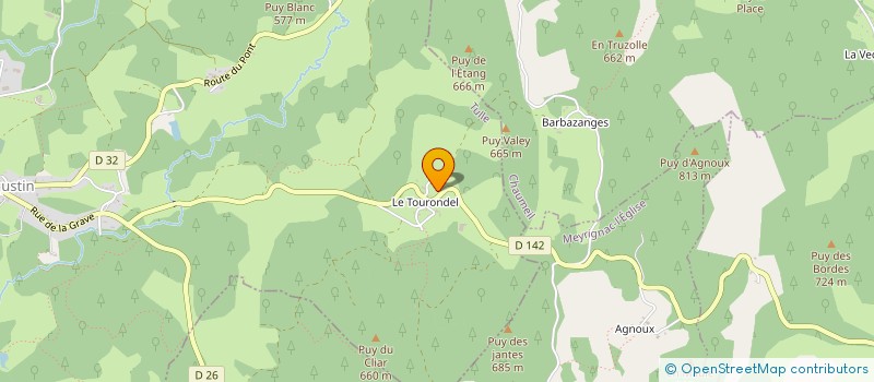 localisation de l'entreprise MONEDIERE  SAINT-AUGUSTIN