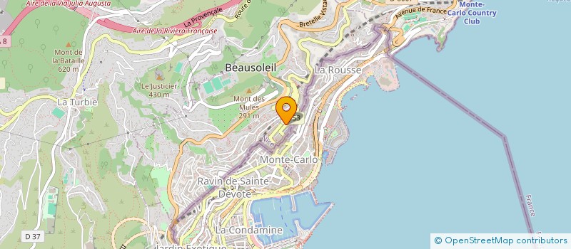 localisation de l'entreprise MONEDISTRI à BEAUSOLEIL