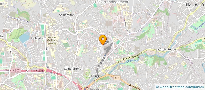 localisation de l'entreprise MONEL à MARSEILLE