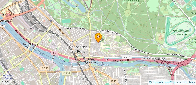 localisation de l'entreprise MONEME AGENCY à SAINT-MAURICE