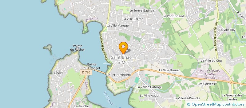 localisation de l'entreprise MONEMPIRE à SAINT-BRIAC-SUR-MER