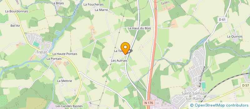 localisation de l'entreprise MONERE  TADEN