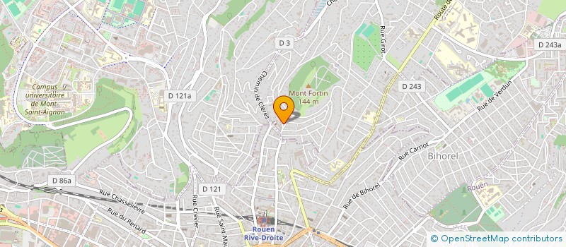 localisation de l'entreprise MONERE à BOIS-GUILLAUME