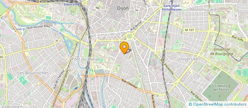 localisation de l'entreprise MONERON BEAUVALOT à DIJON