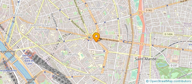 localisation de l'entreprise MONETIQUE SYSTEME à PARIS