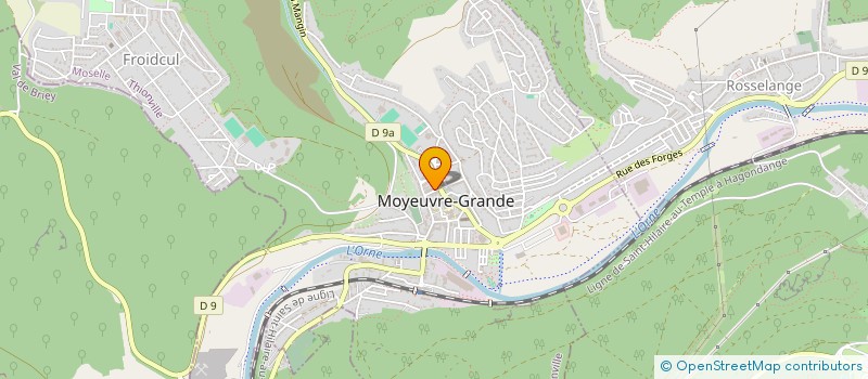 localisation de l'entreprise MONEY  MOYEUVRE-GRANDE