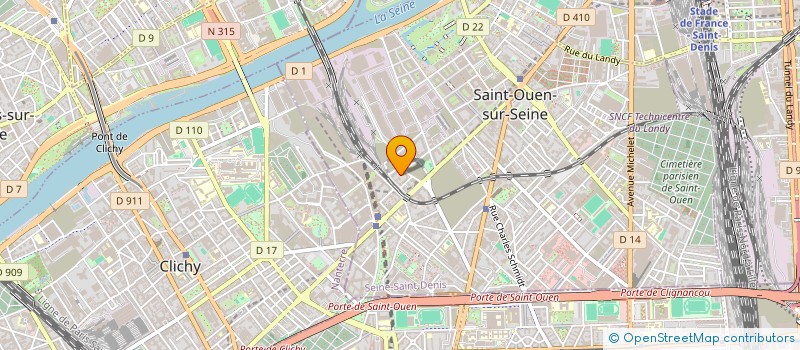 localisation de l'entreprise MONEY TIME CONSULTING à SAINT-OUEN-SUR-SEINE