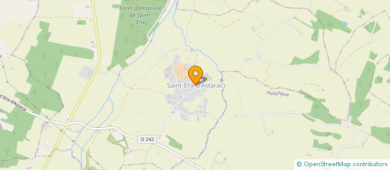 localisation de l'entreprise MONFER  SAINT-ELIX-D'ASTARAC