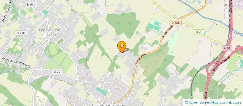 localisation de l'entreprise MONFORT IMMOBILIER  CASTELMAUROU