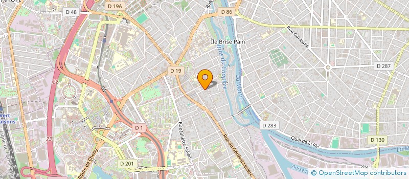 localisation de l'entreprise MONFRAY à CRETEIL