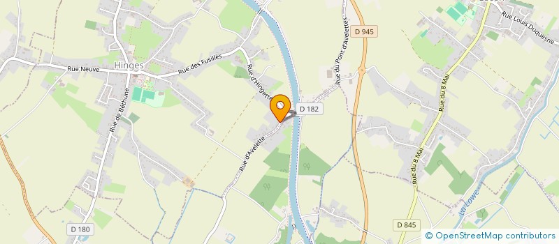 localisation de l'entreprise MONFROY BERLIE  HINGES