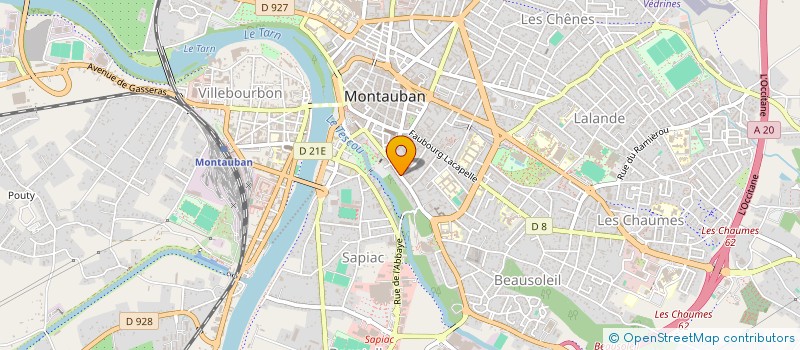 localisation de l'entreprise MONGABY  MONTAUBAN