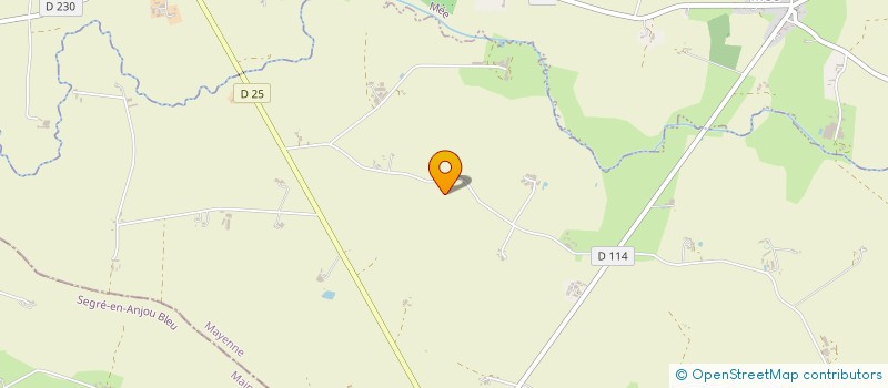 localisation de l'entreprise MONGAZON  SAINT-QUENTIN-LES-ANGES