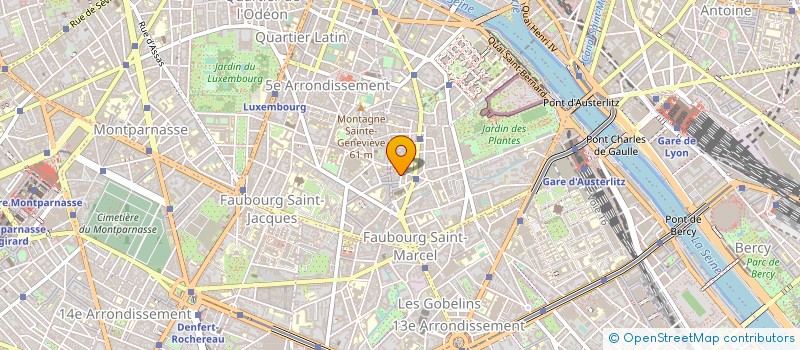 localisation de l'entreprise MONGE AUTO GARAGE à PARIS