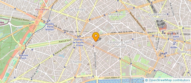 localisation de l'entreprise MONGE  FINANCE SRL  PARIS