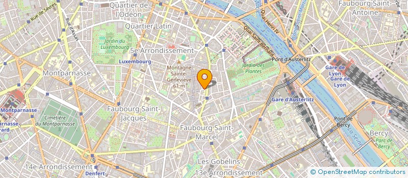 localisation de l'entreprise MONGE STRUCTURE  PARIS