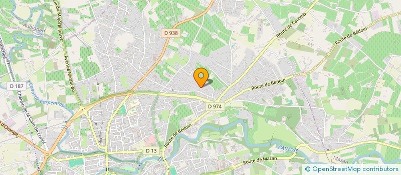 localisation de l'entreprise MONGENOT IMMOBILIER  CARPENTRAS