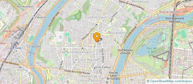 localisation de l'entreprise MONGET SC  LYON