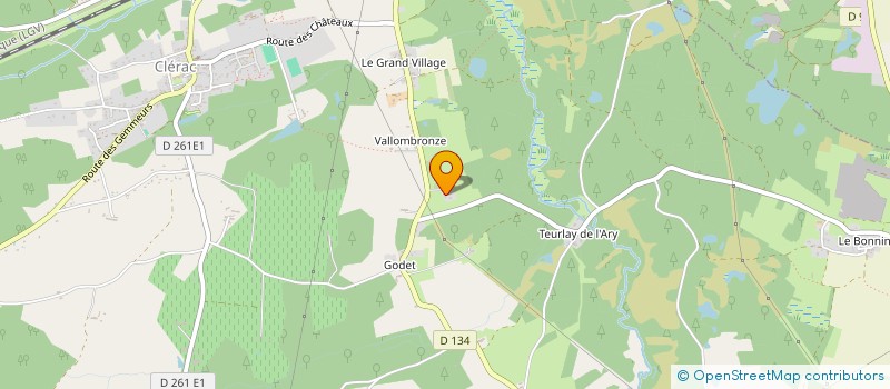 localisation de l'entreprise MONGO  CLERAC