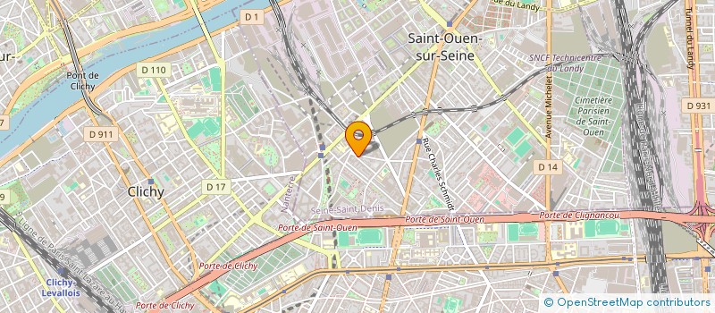 localisation de l'entreprise MONGOUS à SAINT-OUEN-SUR-SEINE