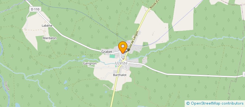 localisation de l'entreprise MONGREMI  UZESTE