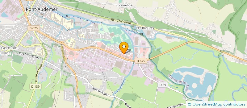 localisation de l'entreprise MONGRENIER à PONT-AUDEMER
