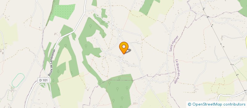 localisation de l'entreprise MONGUY INVESTISSEMENTS  SAINT-HYMER