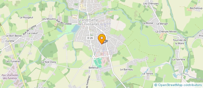 localisation de l'entreprise MONI CLARA à GRANDCHAMP-DES-FONTAINES