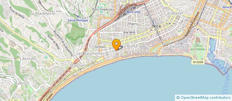 localisation de l'entreprise MONI'S  NICE