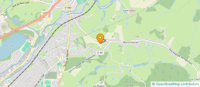 localisation de l'entreprise MONIAL EDENARC  BLANZY