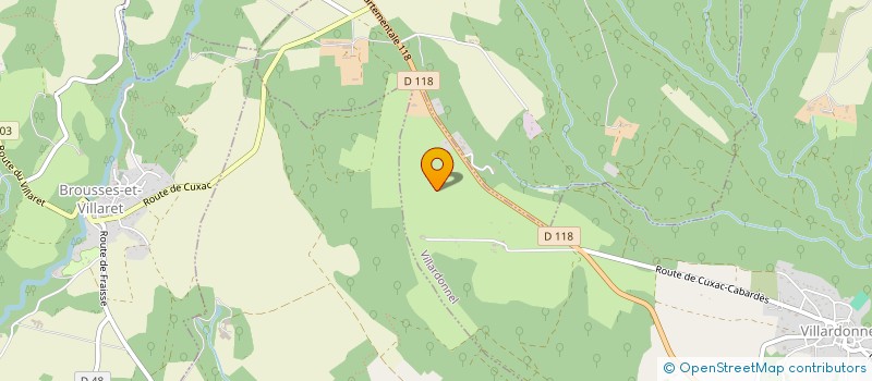 localisation de l'entreprise MONIALES DE LA VISITATION  VILLARDONNEL