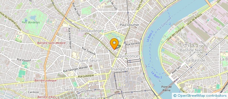 localisation de l'entreprise MONICA  BORDEAUX