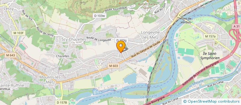 localisation de l'entreprise MONICA  LONGEVILLE-LES-METZ