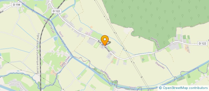 localisation de l'entreprise MONICA LA PIRATE  THIENNES