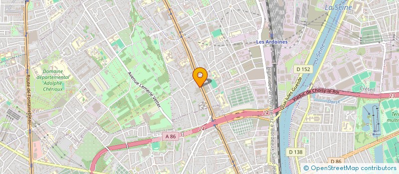localisation de l'entreprise MONICA NOGUEIRA à VITRY-SUR-SEINE
