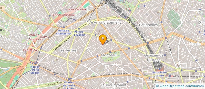 localisation de l'entreprise MONICAR  PARIS